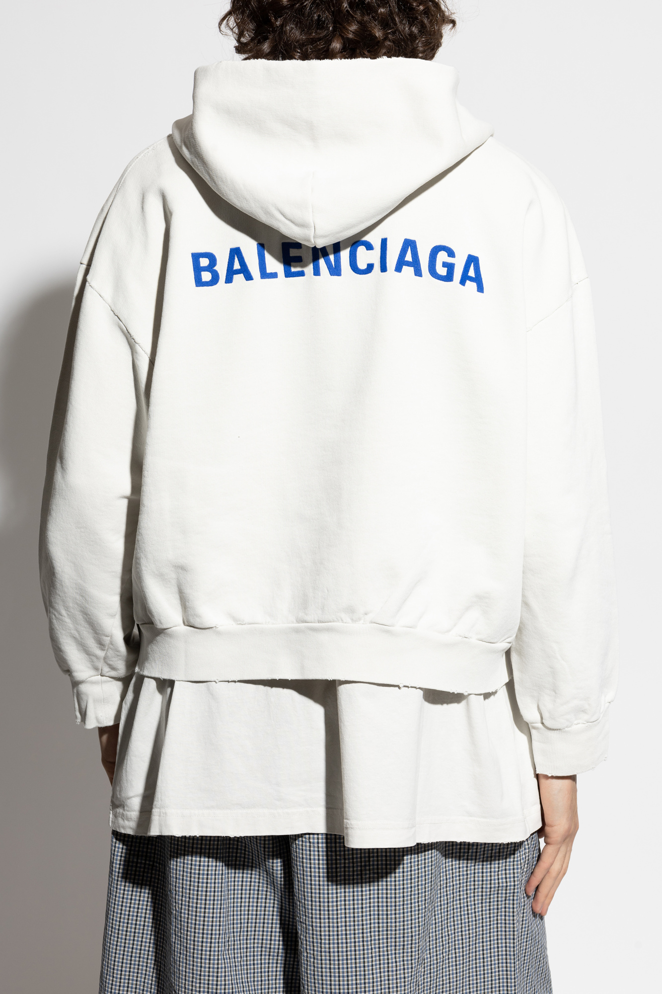 パーカー・フーディ BALENCIAGA Men Sweater 803264TSVP1 8016DIRTY WHITE SPORT BLU 2_b2f0208d-5744-4b0f-8d1a-